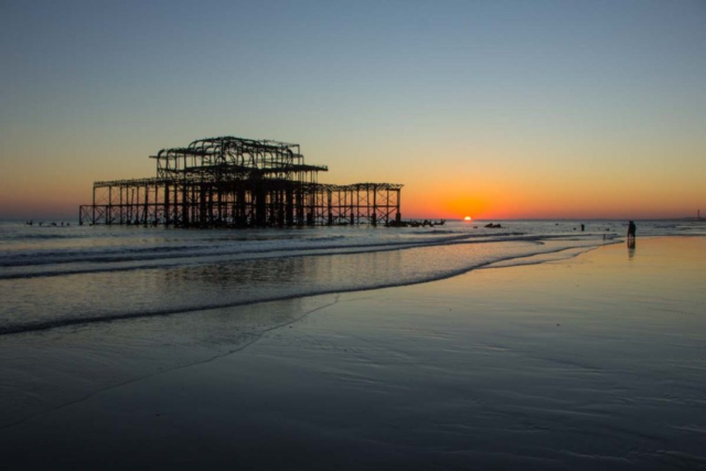 Brighton west pier